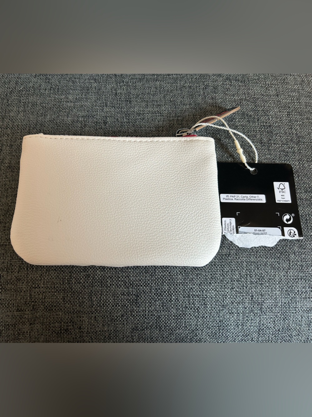 Netflix Stranger Things Hellfire Club Quilted Zip Pouch - Picture 2 of 3